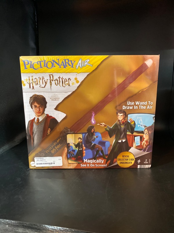 Photo 2 of Pictionary Air Harry Potter Family Game for Kids & Adults with Light Wand & Picture Clue Cards
