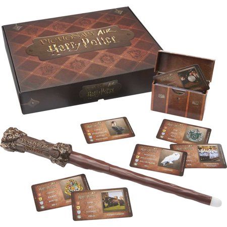 Photo 1 of Pictionary Air Harry Potter Family Game for Kids & Adults with Light Wand & Picture Clue Cards
