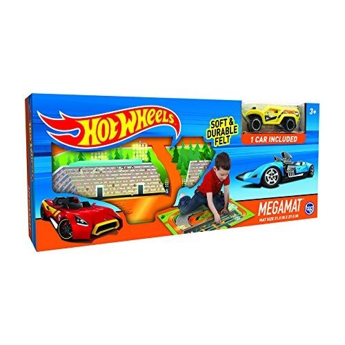 Photo 1 of Hot Wheels Felt Mega Playmat with Vehicle
