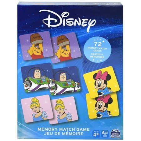 Photo 1 of Disney 72-Piece Match Game - Kid S Educational Game
