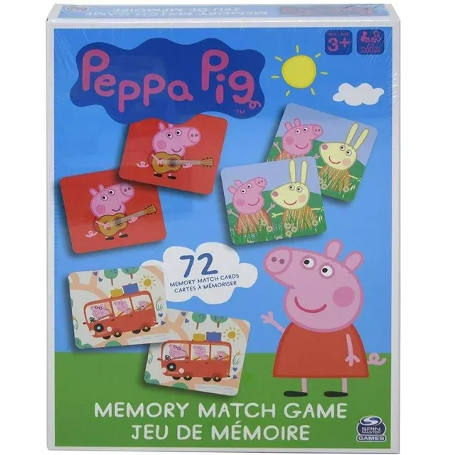 Photo 1 of Peppa Pig 72-Piece Match Game - Kid's Educational Game
