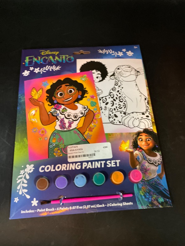 Photo 1 of Disney Encanto coloring paint set
