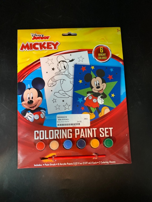 Photo 1 of Disney Jr Mickey coloring paint set