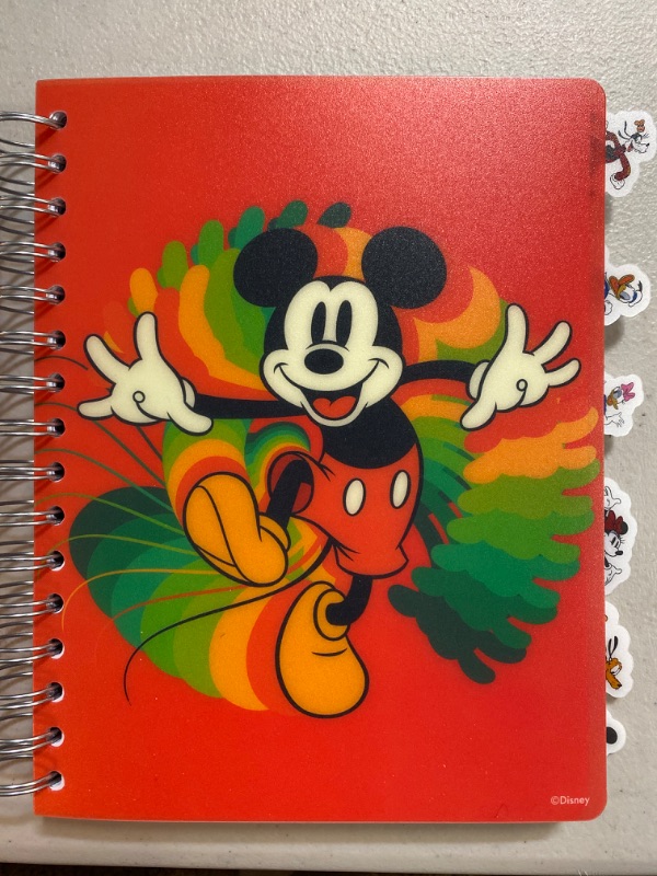 Photo 1 of mickey mouse journal