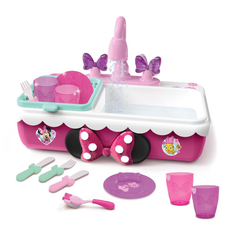 Photo 1 of Minnie S Happy Helpers Magic Sink Set Pretend Play Working Sink Officially Licensed Kids Toys for Ages 3 up Gifts and Presents
