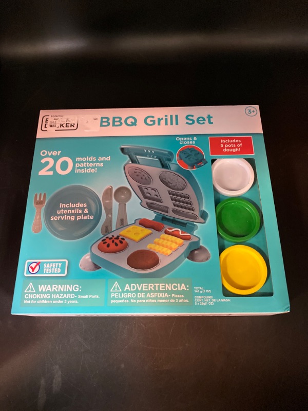 Photo 1 of black and decker bbq grill set with playdough