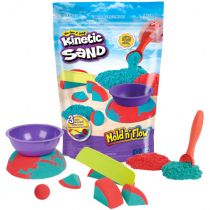 Photo 1 of Kinetic Sand Mold N Flow 1.5lbs Play Sand with 3 Tools
