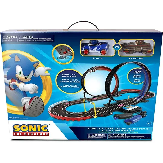 Photo 1 of Sonic 30390945 All-Stars Racing Transformed Super Race Set Toy with Shadow Super Loop
