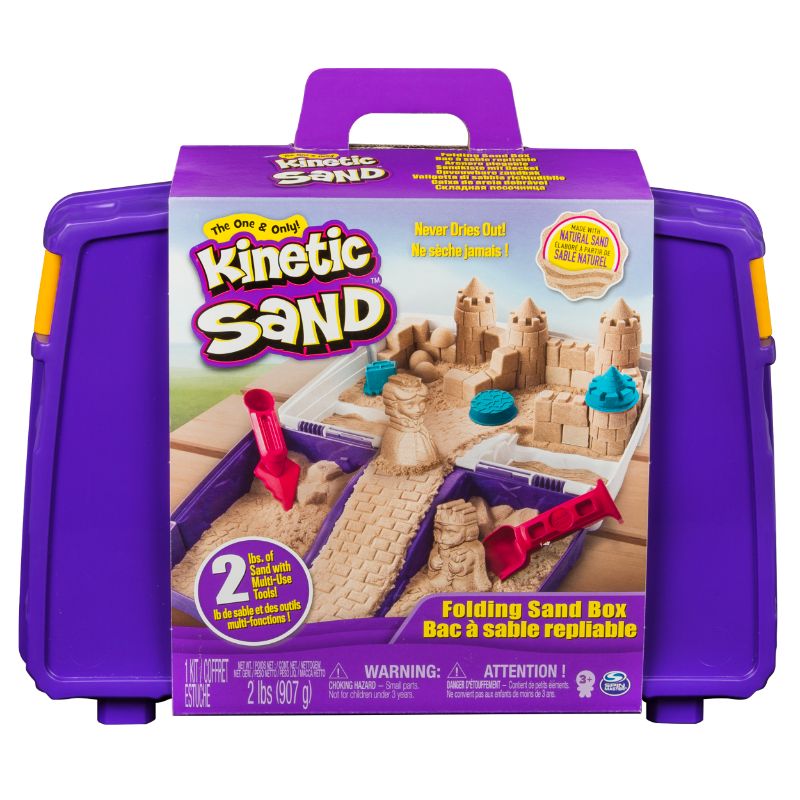 Photo 1 of Kinetic Sand Folding Sand Box with 2lbs of Kinetic Sand
