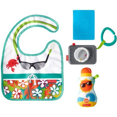 Photo 1 of Fisher-Price Tiny Tourist Gift Set 4-Piece Infant Toys
