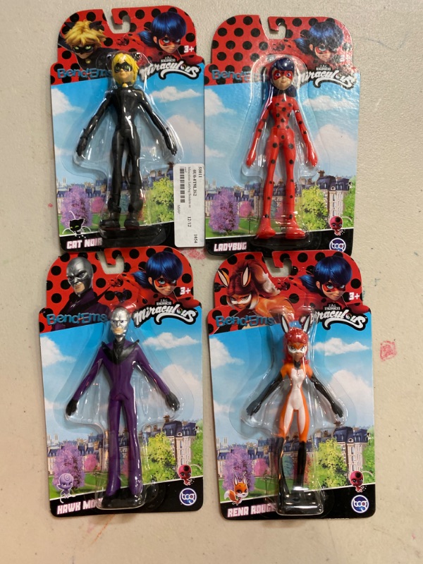 Photo 1 of miraculous action figure set