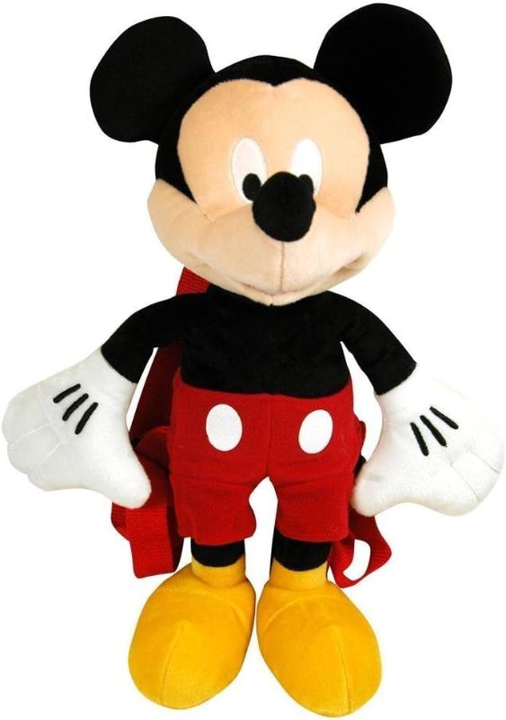 Photo 1 of Mickey Plush Backpack with Hangtag, 16"
