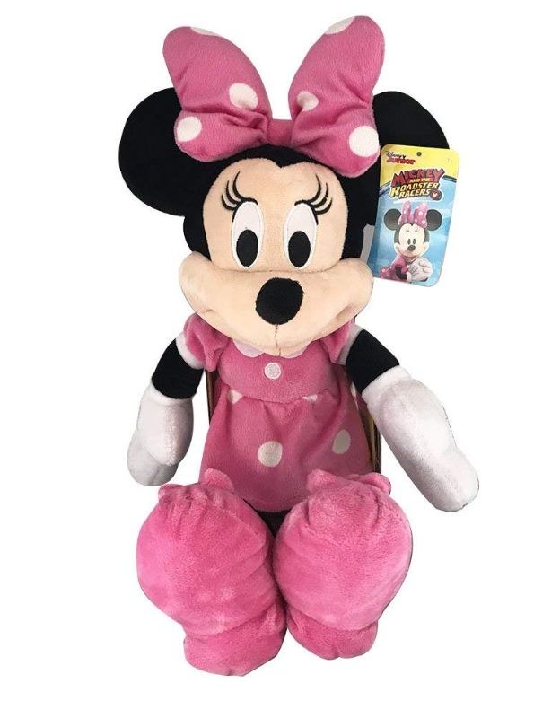 Photo 1 of Plush - Disney - Minnie Mouse - 18 Pink Soft Doll Toys New 105692

