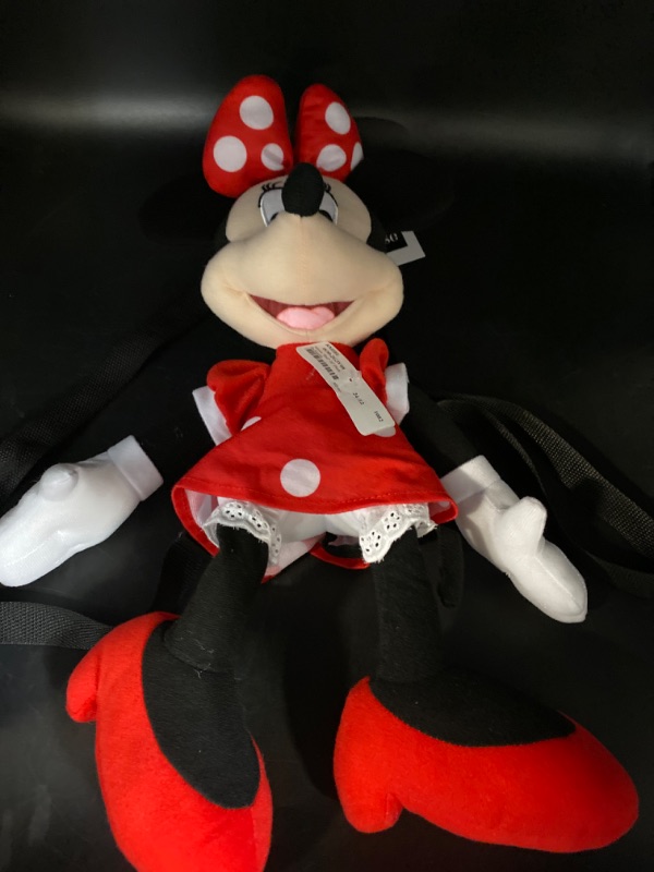 Photo 1 of Minnie Red 16 Plush Backpack