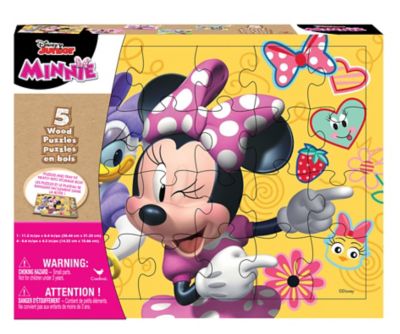 Photo 1 of Group Sales Puzzles - Disney Jr. Yellow & Pink Minnie Mouse Puzzle Set
