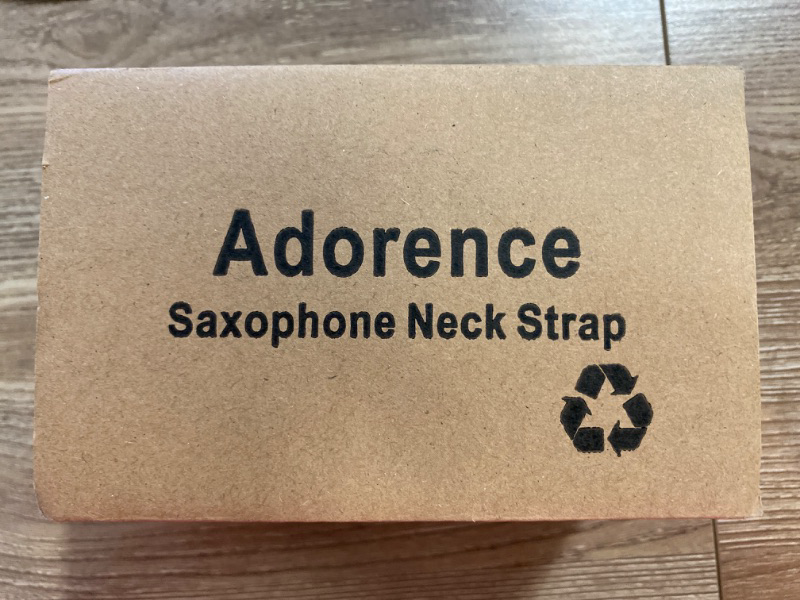 Photo 3 of adorence Padded Saxophone Neck Strap - Comfortable Sax Strap with Breathable, Removable & Washable Neck Strap Cushion - H04 Black
