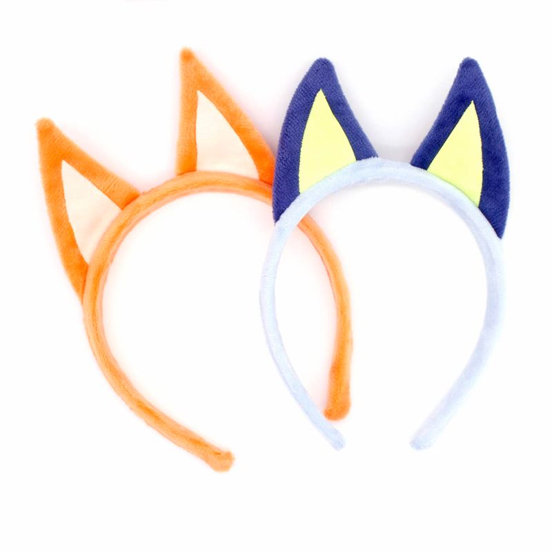 Photo 1 of 2 PCS Dog Ears Headbands,Halloween Animal Headwear Cosplay Costume Accessories Birthday Party for Children Adult
