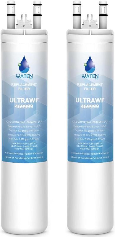 Photo 1 of ULTRAWF Water Filter Compatible with Frigidaire ULTRAWF, Pure Source Ultra,Replacement water filter for ULTRAWF,2 PACK
