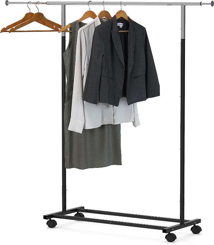 Photo 1 of Simple Houseware Standard Rod Garment Rack
