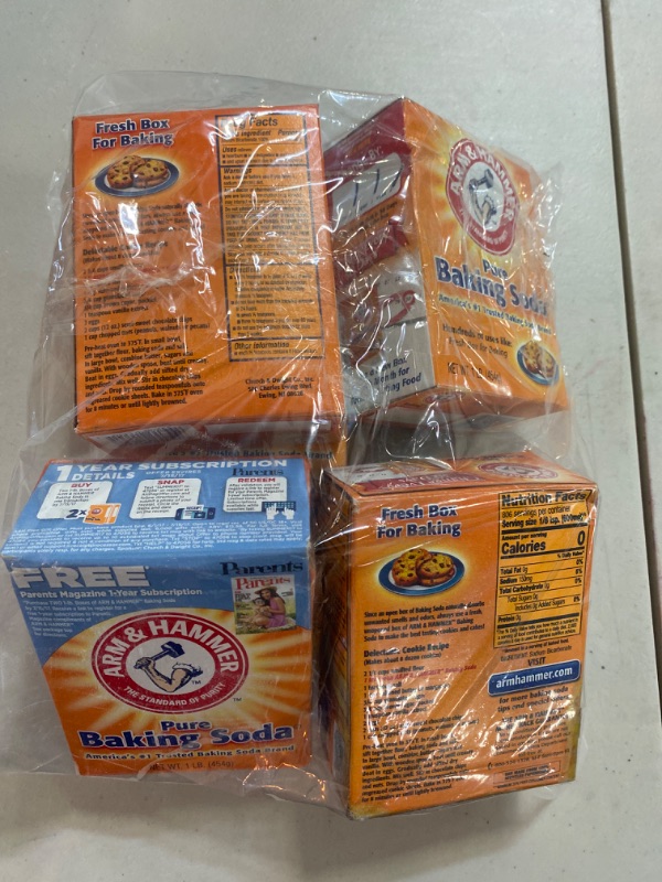 Photo 2 of ARM & HAMMER Pure Baking Soda 8 oz
5 pack