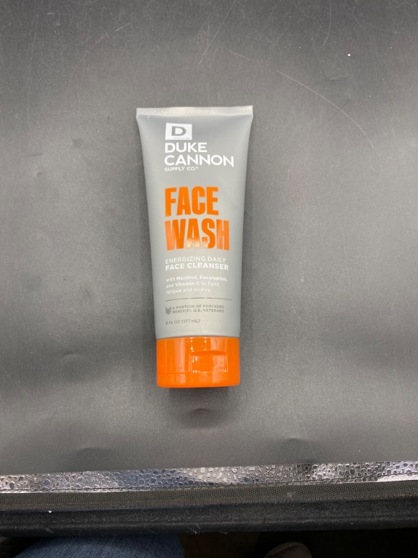 Photo 1 of Duke Cannon Working Man's Face Wash for Men, 4 ounce/Paraben-free
