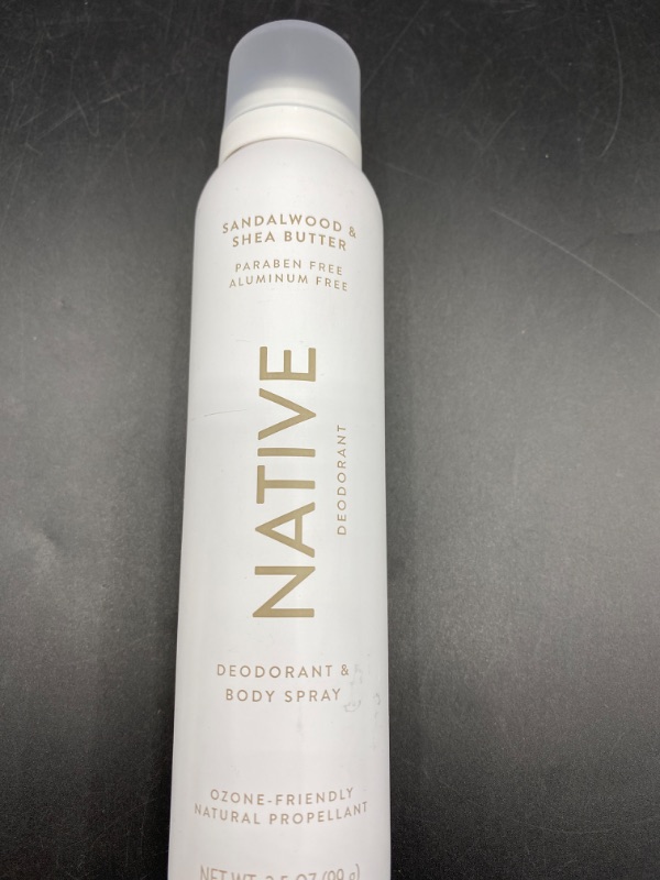 Photo 2 of Native Whole Body Deodorant Spray Contains Naturally Derived Ingredients | Deodorant for Men & Women, 72 Hour Odor Protection, Aluminum Free with Coconut Oil and Shea Butter | Coconut & Vanilla
