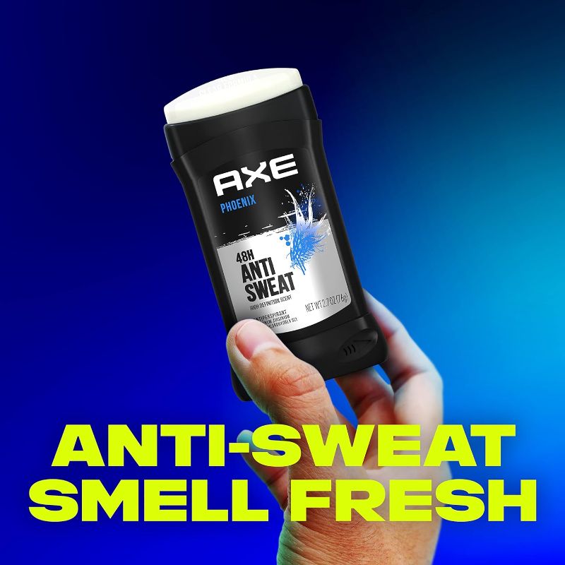 Photo 1 of AXE Antiperspirant Deodorant for Men Phoenix 3PK 48H Sweat & Odor Protection for Long Lasting Freshness, Crushed Mint & Rosemary Men's Deodorant 2.7 oz
