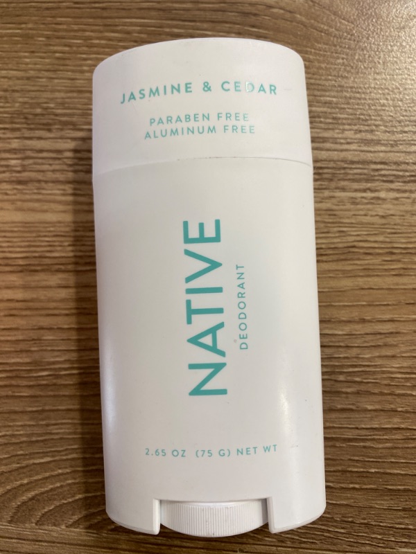 Photo 1 of Native Deodorant Jasmine & Cedar Paraben Aluminum Free 2.65 oz
