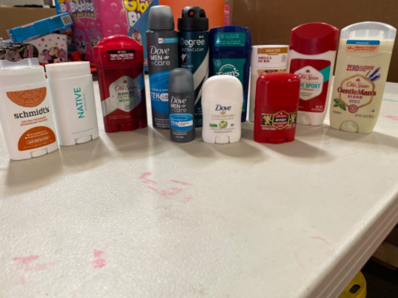 Photo 1 of 12 item deoderant bundle