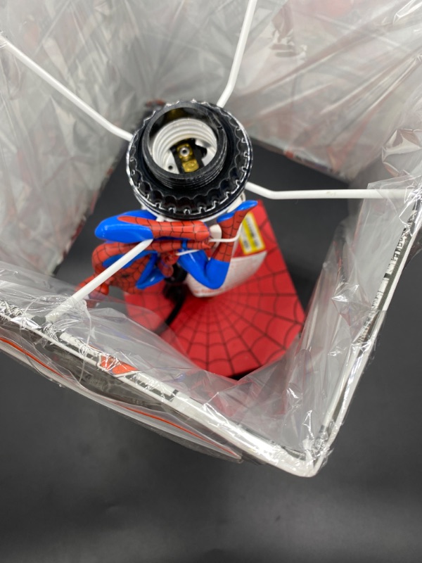 Photo 3 of Marvel Spider-Man Table Lamp (Includes LED Light Bulb)
