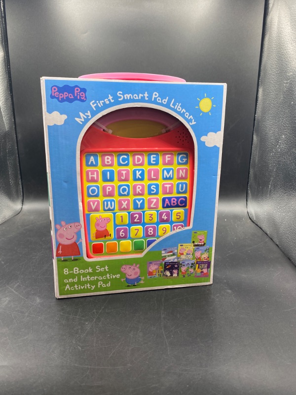 Photo 2 of Peppa Pig: My First Smart Pad Library 8-Book Set and Interactive Activity Pad Sound Book Set
