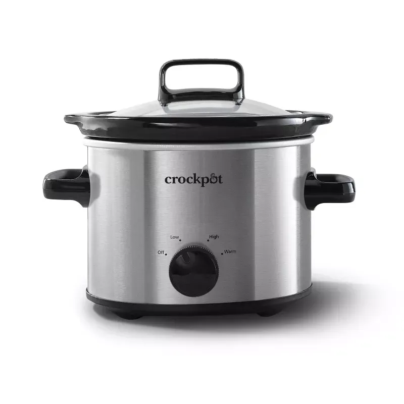 Photo 1 of Crock-Pot 2qt Slow Cooker - Classic Stainless Steel
