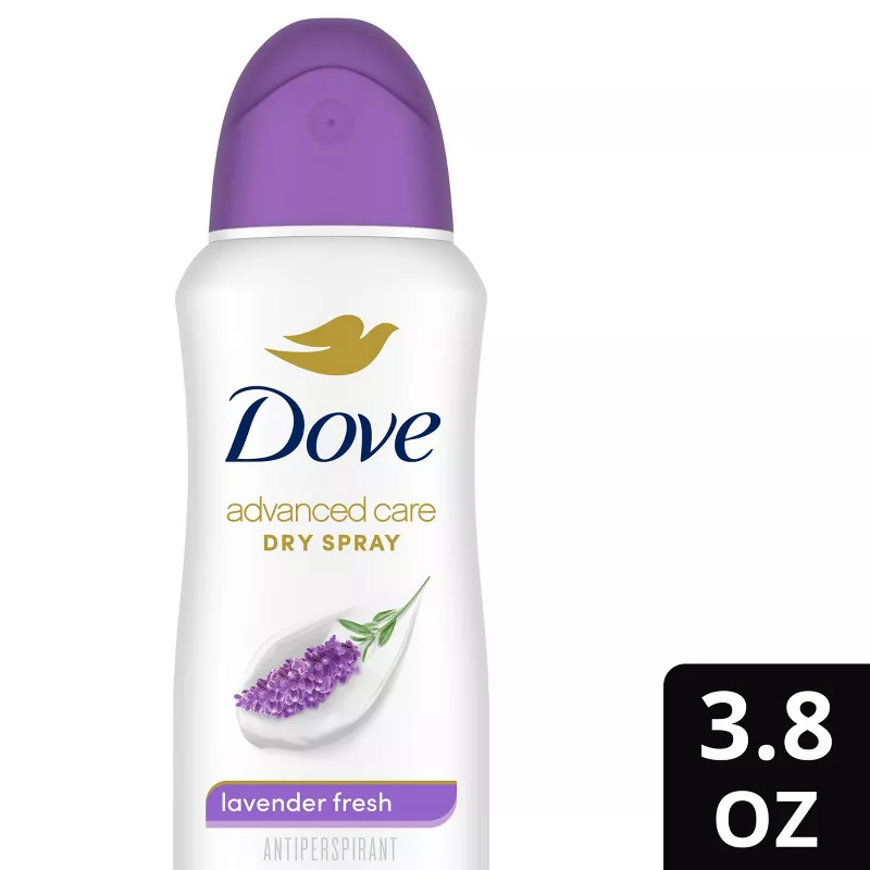 Photo 1 of Dove Beauty Advanced Care Lavender Fresh 48-Hour Women's Antiperspirant & Deodorant Dry Spray – 3.8oz
set of 2