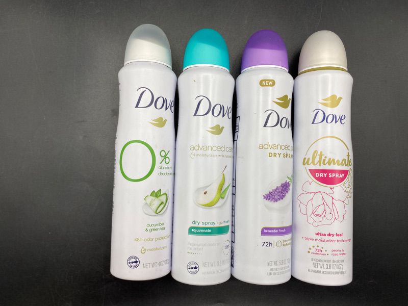 Photo 1 of dove spray bundle