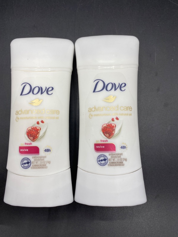 Photo 1 of dove advanced care deodorant revive 2 pack 