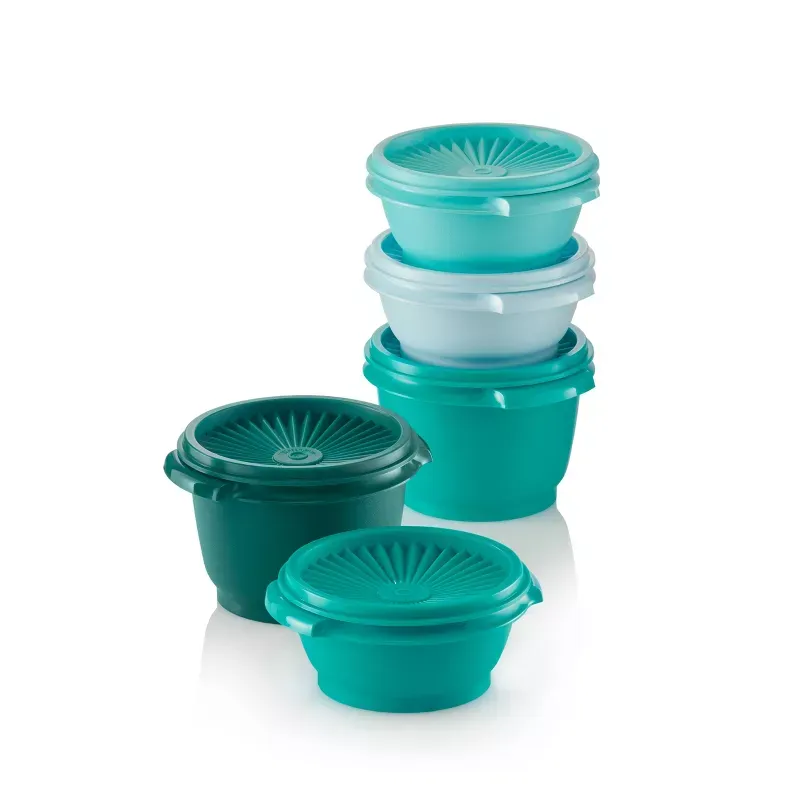 Photo 1 of Tupperware Heritage 5pk Plastic Food Storage Container Set
