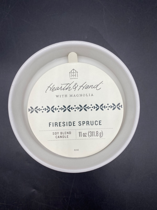 Photo 1 of Hearth and Hand with Magnolia 4 pack candle- fireside spruce