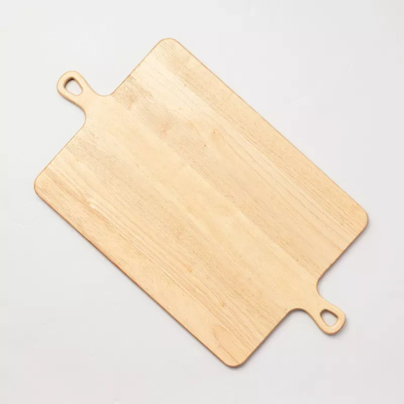 Photo 1 of Large Double Handle Wood Serve Board - Hearth & Hand™ with Magnolia
