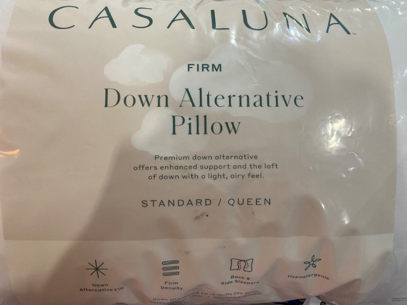 Photo 2 of Machine Washable Medium Down Alternative Pillow - Casaluna™
