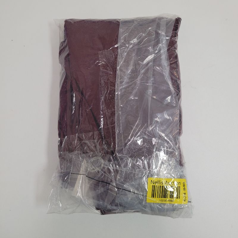 Photo 1 of Size 12 - Women's High-Rise Pleat Front Straight Chino Pants - a New Day™ Burgundy