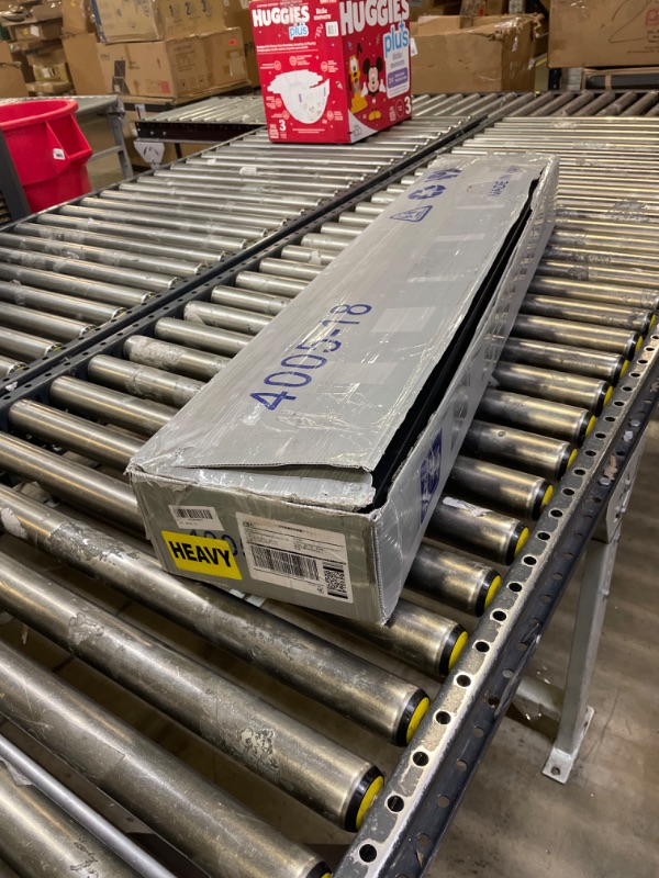 Photo 1 of FSCHOS King-Size Bed-Frame / 18 Inch Metal Platform Bed Frame King/Reinforced Steel Slats Support/Heavy Duty Mattress Foundation/No Box Spring Needed/Easy Assembly/Noise Free/Black King 18 INCH