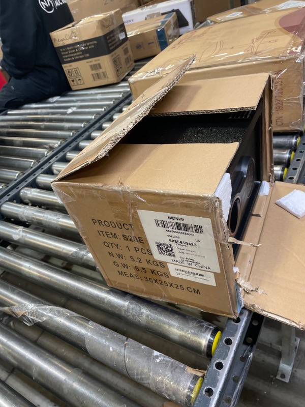 Photo 1 of Bostra Fireproof Safe Box with Sensor Light & Fireproof Bag, Money Safe Box with Digital Keypad,Security Safe Box for Home, 0.5 Cubic Small Safe with Keys & Pass Code for Cash Jewelry Documents