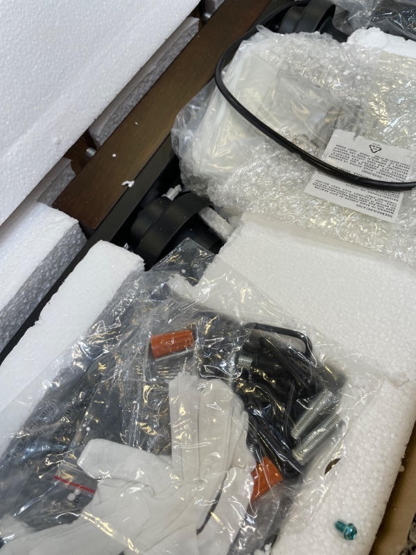 Photo 1 of Dining Room Light Fixture/Chandeliers Over Table Kitchen Island Light Ceiling Hanging for Pendant Lighting Rustic Farmhouse Linear Chandelier Above with 4 Clear Glass Shade,Matte Black Metal,Wood