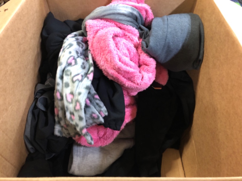 Photo 2 of Box Lot of Assorted Clothing. Multiple Sizes. Sold As Is. 
No Returns Accepted. 