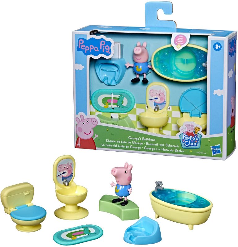 Photo 1 of Peppa Pig Peppa's Adventures George's Bathtime Mini-Figure
