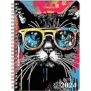 Photo 1 of 2024 Planner - Jan. 2024 - Dec. 2024, Weekly & Monthly Planner, 6.4" x 8.5", Hardcover