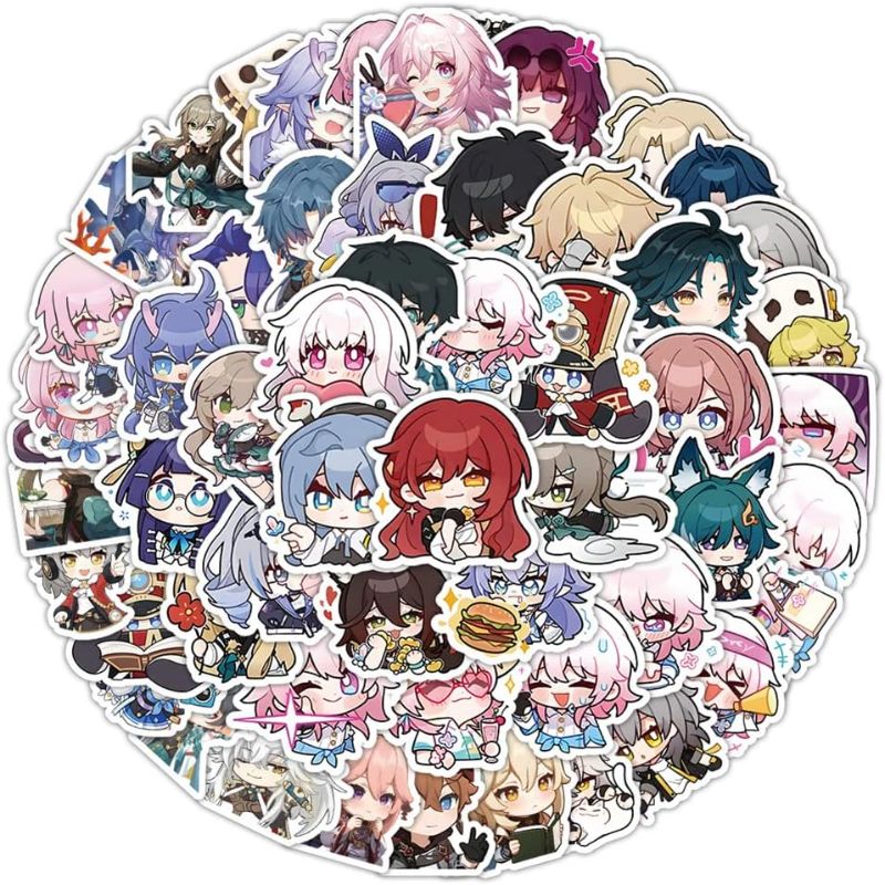 Photo 1 of  Honkai: Star Rail Stickers, 
