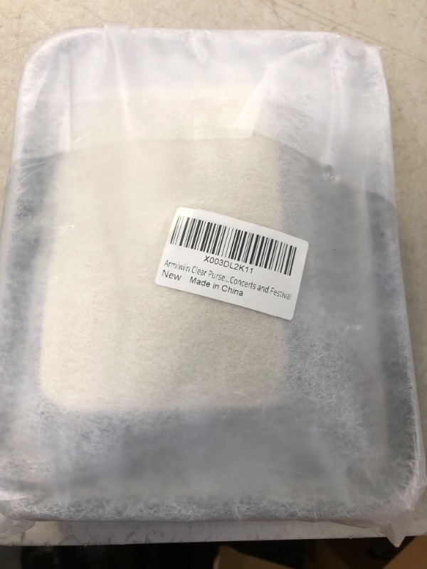 Photo 1 of Clear Bag Stadium Approved PVC Concert Clear Purse Clear Crossbody Purse Bag clear bags for women,With front pocket