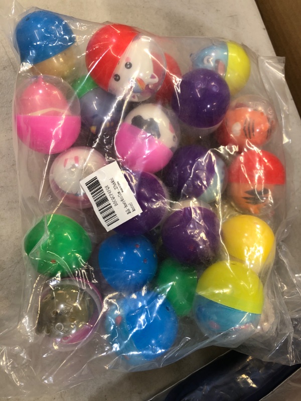 Photo 2 of 22 Pack Easter Basket Stuffers for Kids, Prefilled Easter Eggs with Toys, Mini Claw Machine Prizes- Party Toy Filled with Slow Rising Squishy Toys- Stress Relief Toy -Classroom Prizes 22 Pack Mini monster