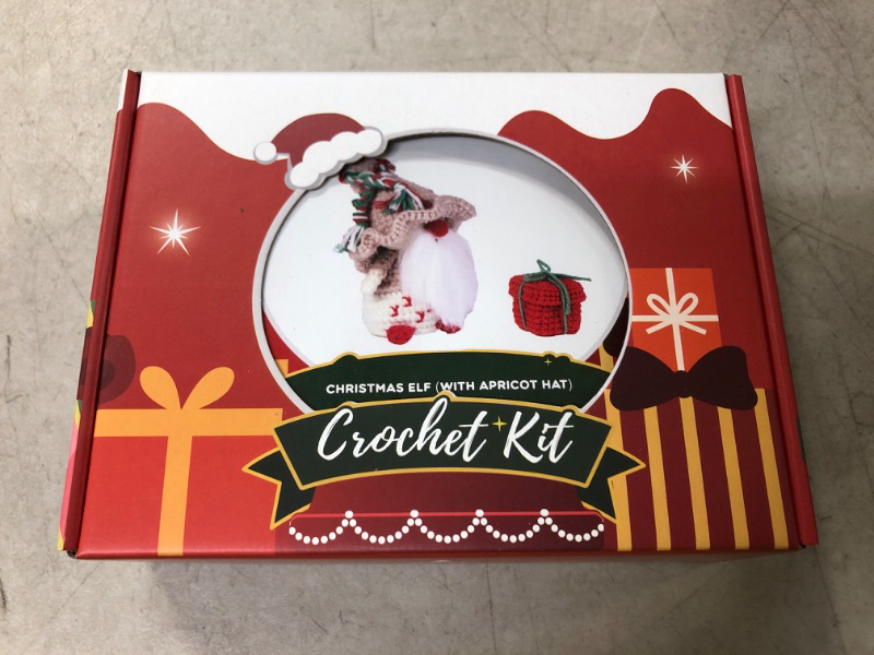 Photo 2 of 
SRIZIAN Crochet Kit for Beginners, Christmas Gnome Crocheting Kit for Adults and Kids Crochet Starter Kit with Step-by-Step Video DIY Crafts Crochet Set for...